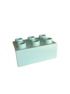 Lego® Duplo® kostka mintová 2x3